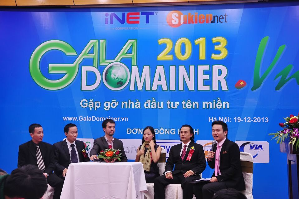 Đầu tư “Thương hiệu số” - Cơ hội làm giàu cùng Gala Domainer 2013.